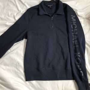 michael kors half zip pullover